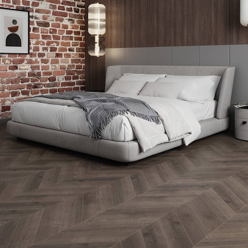 SPC ламинат Alpine Floor Chevron Alpine ECO 18-9 Дуб Антарес Chevron